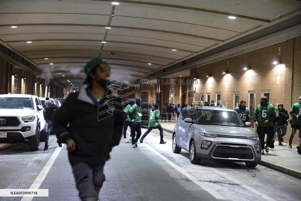 Philadelphia Celebrates Eagles Win