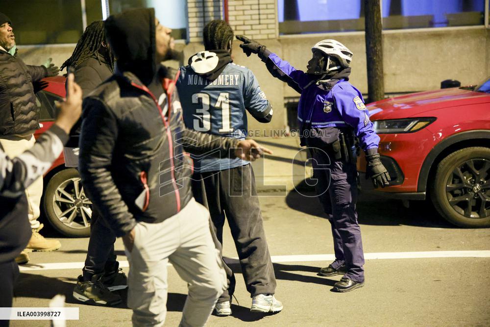 Philadelphia Celebrates Eagles Win