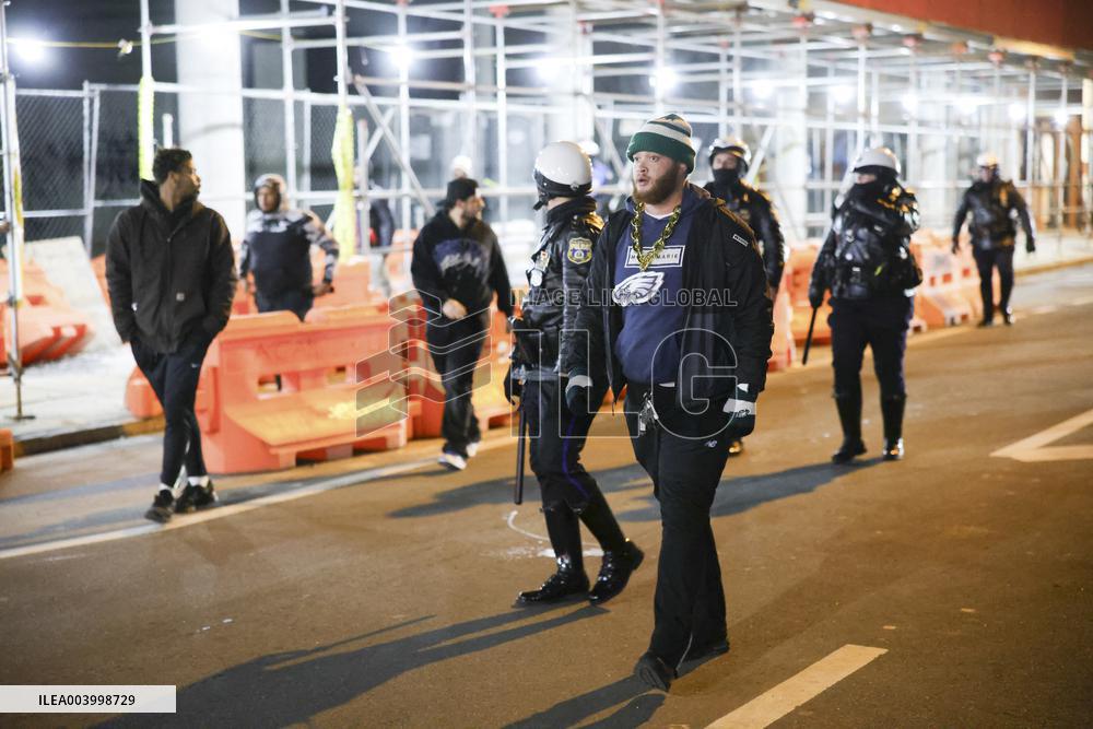 Philadelphia Celebrates Eagles Win