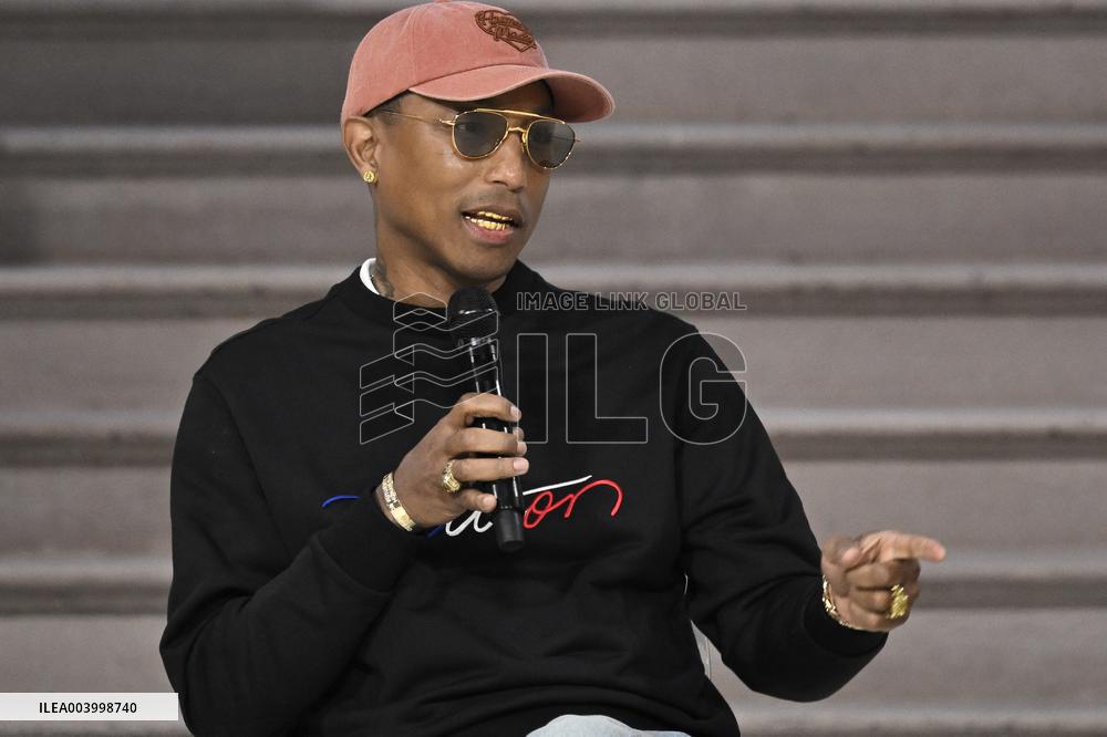 Pharrell Williams At Artificial Intelligence AI Action Summit - Paris