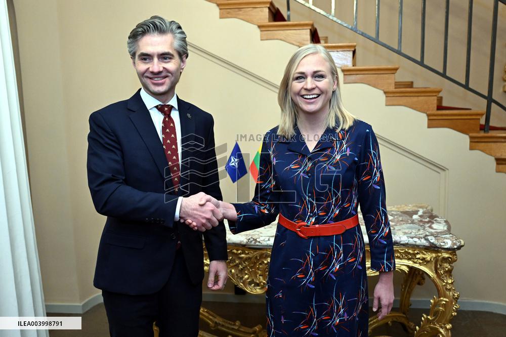 Foreign Minister of Lithuania Kestutis Budrys visits Finland