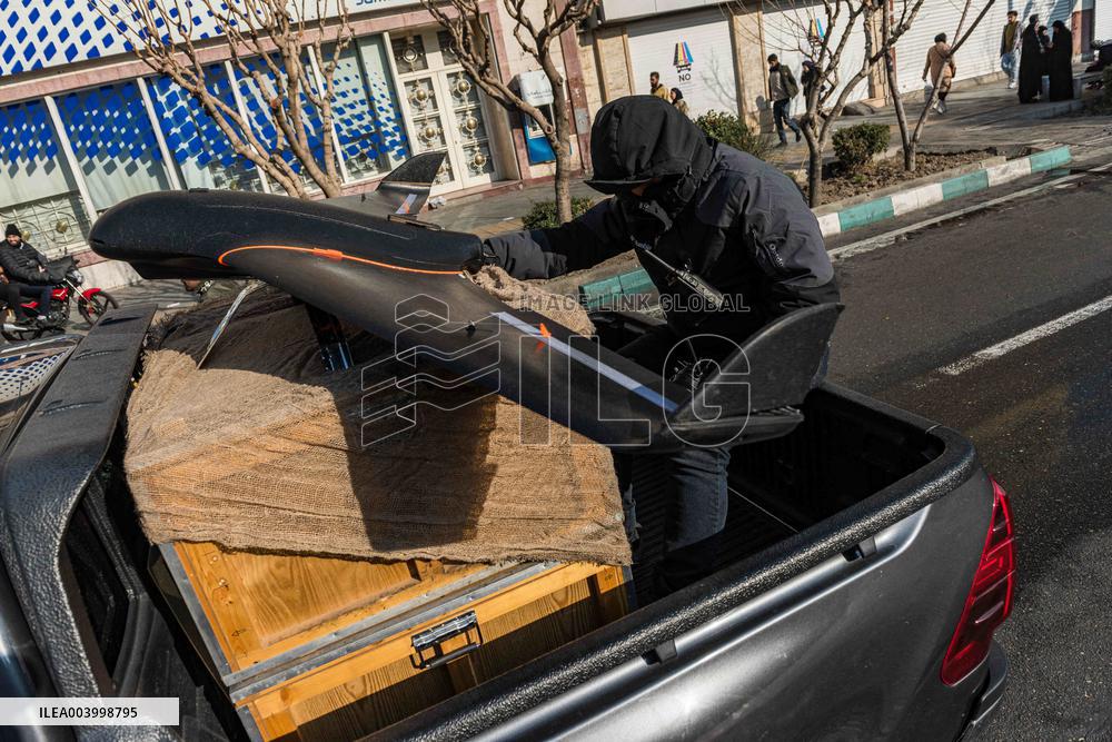 Iran Parade Basij and IRGC - Tehran