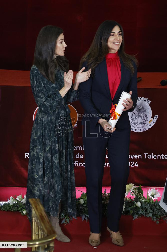 Queen Letizia Presides over FRACE Foundation Awards - Madrid