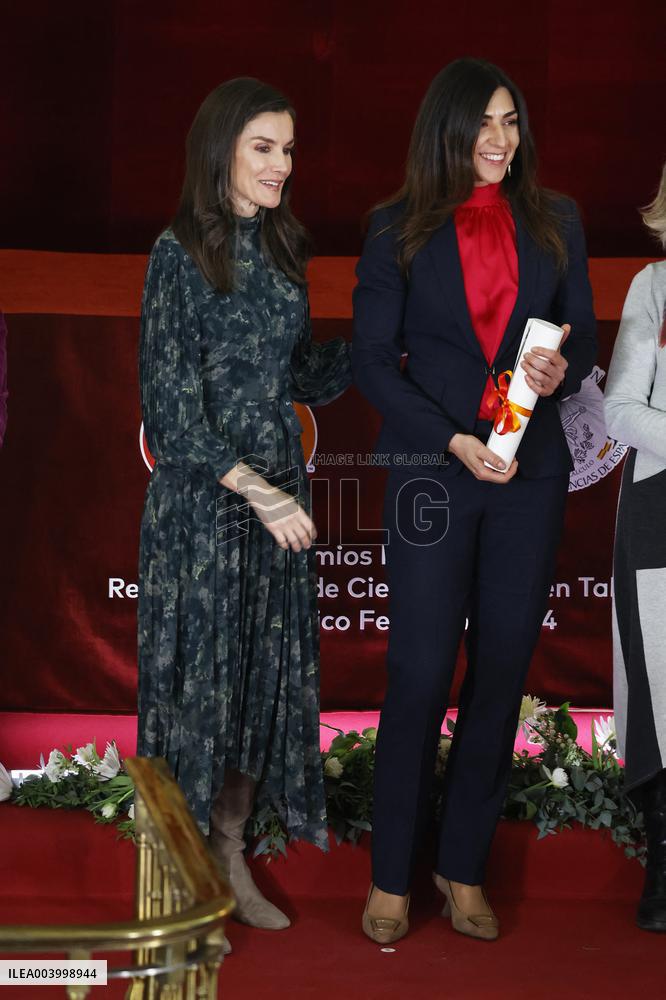 Queen Letizia Presides over FRACE Foundation Awards - Madrid