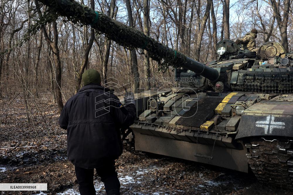 Soldiers of 3rd Tank Brigade serve in  Kharkiv region