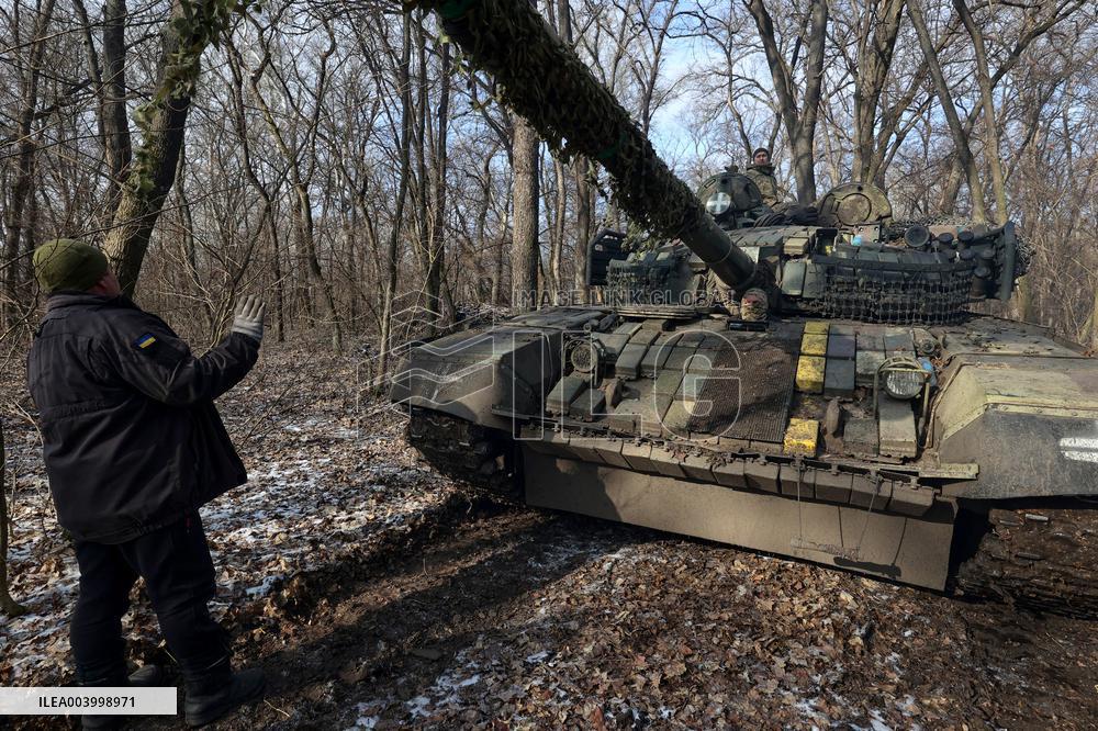 Soldiers of 3rd Tank Brigade serve in  Kharkiv region