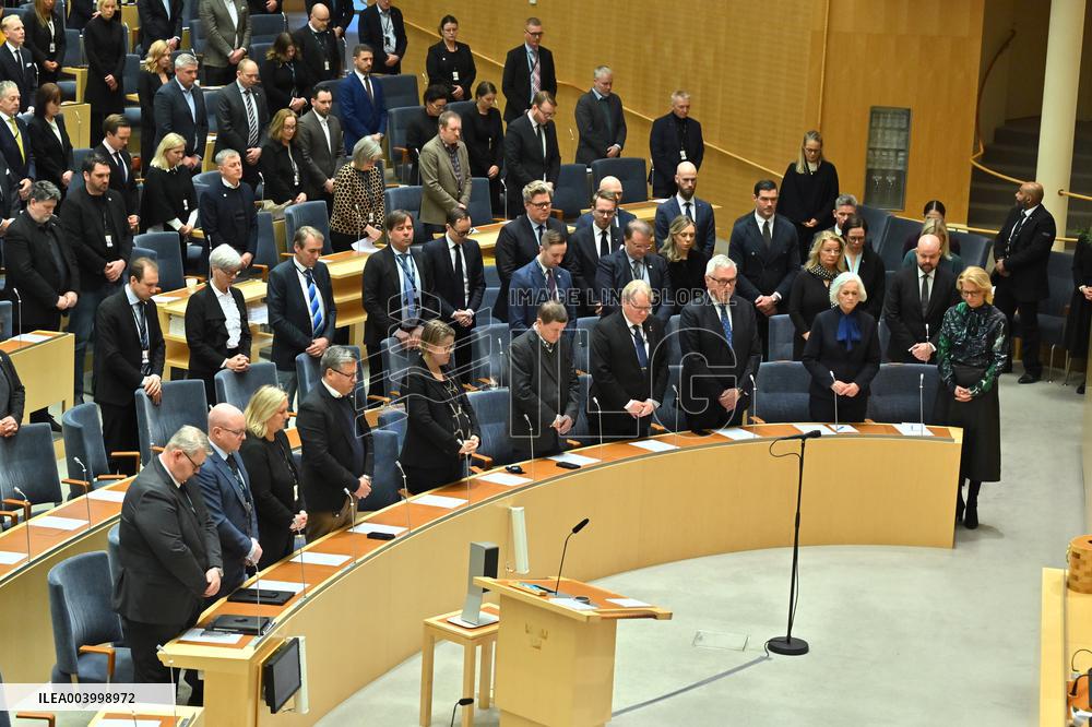 SWEDEN SCHOOL SHOOTING OREBRO