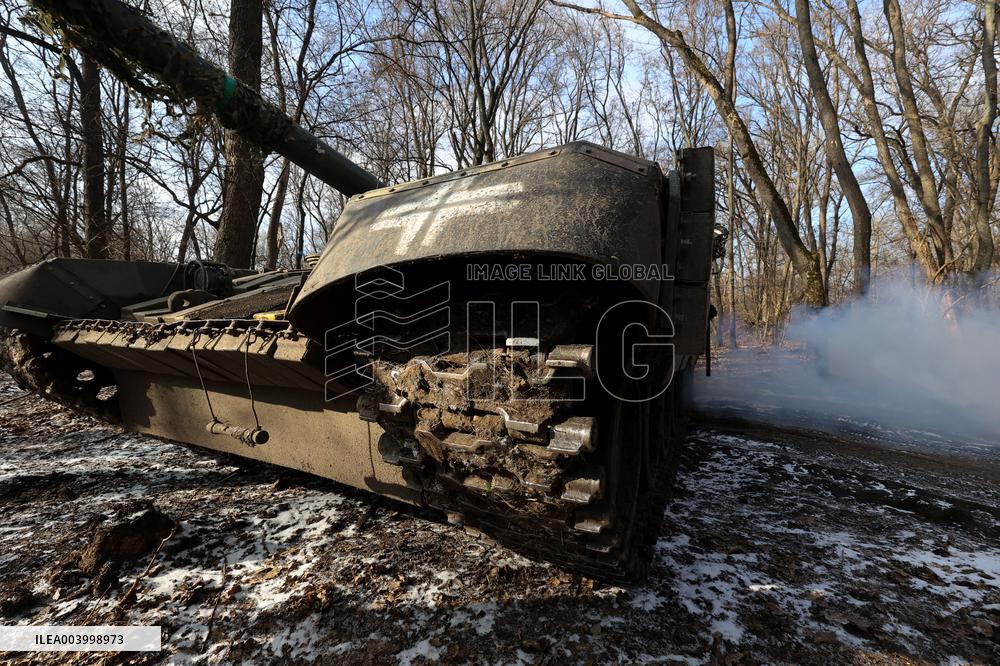 Soldiers of 3rd Tank Brigade serve in  Kharkiv region