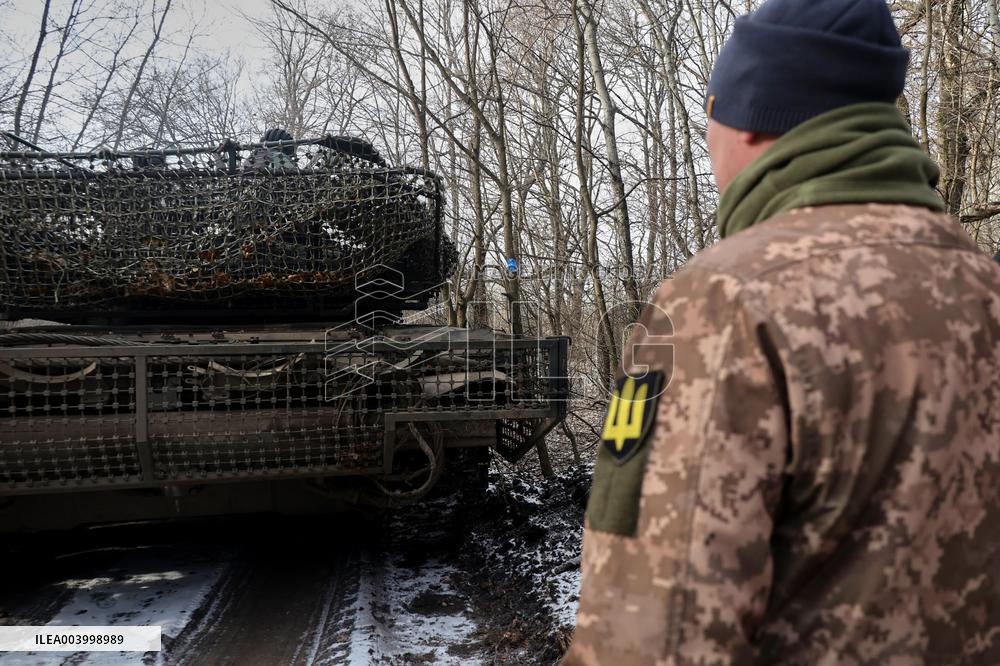Soldiers of 3rd Tank Brigade serve in  Kharkiv region