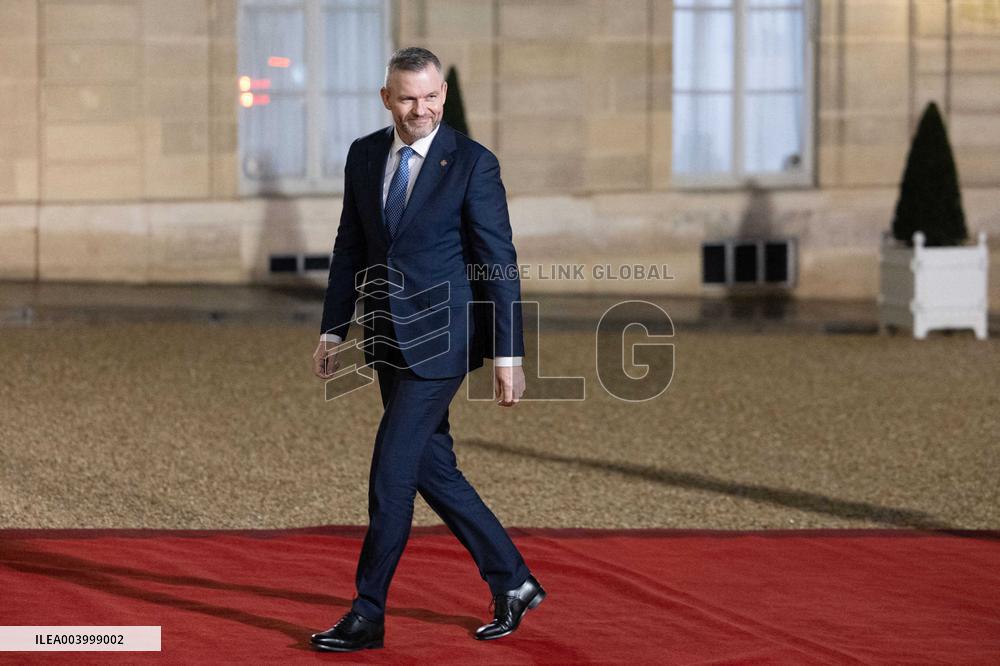 Artificial Intelligence (AI) Action Summit State Dinner - Paris