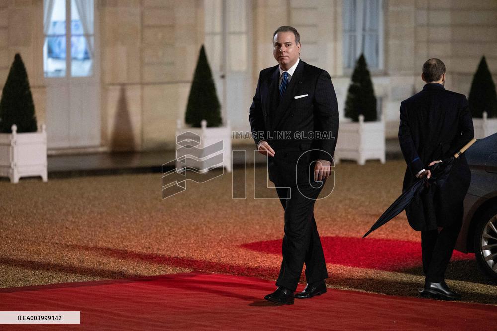 Artificial Intelligence (AI) Action Summit State Dinner - Paris