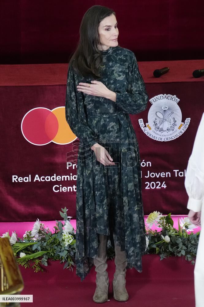 Queen Letizia Presides Over FRACE Foundation Awards - Madrid