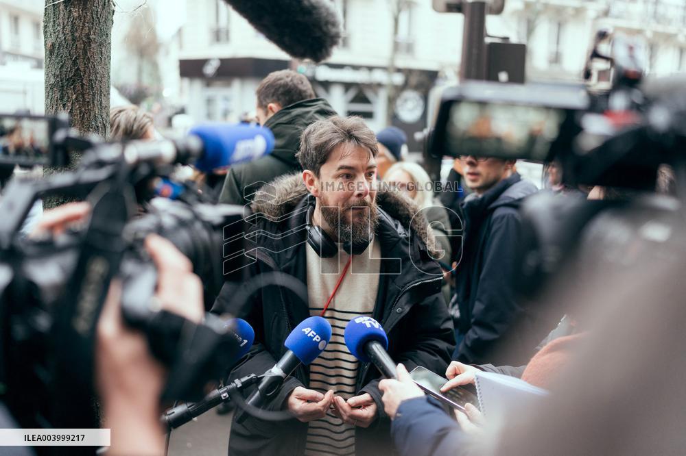 Elisabeth Borne visits an elementary school - Paris AJ