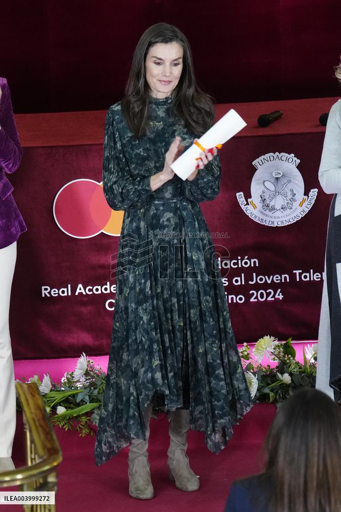 Queen Letizia Presides Over FRACE Foundation Awards - Madrid