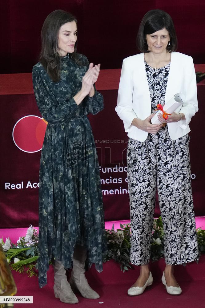 Queen Letizia Presides Over FRACE Foundation Awards - Madrid