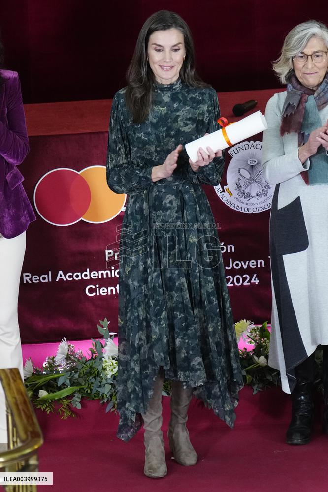 Queen Letizia Presides Over FRACE Foundation Awards - Madrid