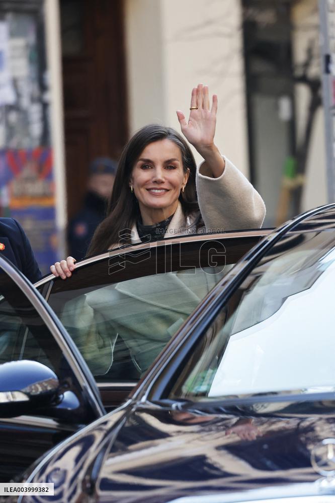 Queen Letizia Presides Over FRACE Foundation Awards - Madrid