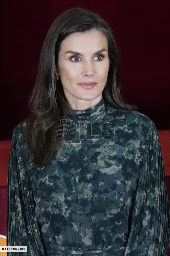 Queen Letizia Presides Over FRACE Foundation Awards - Madrid