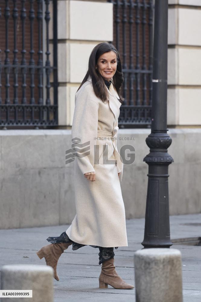 Queen Letizia Presides Over FRACE Foundation Awards - Madrid
