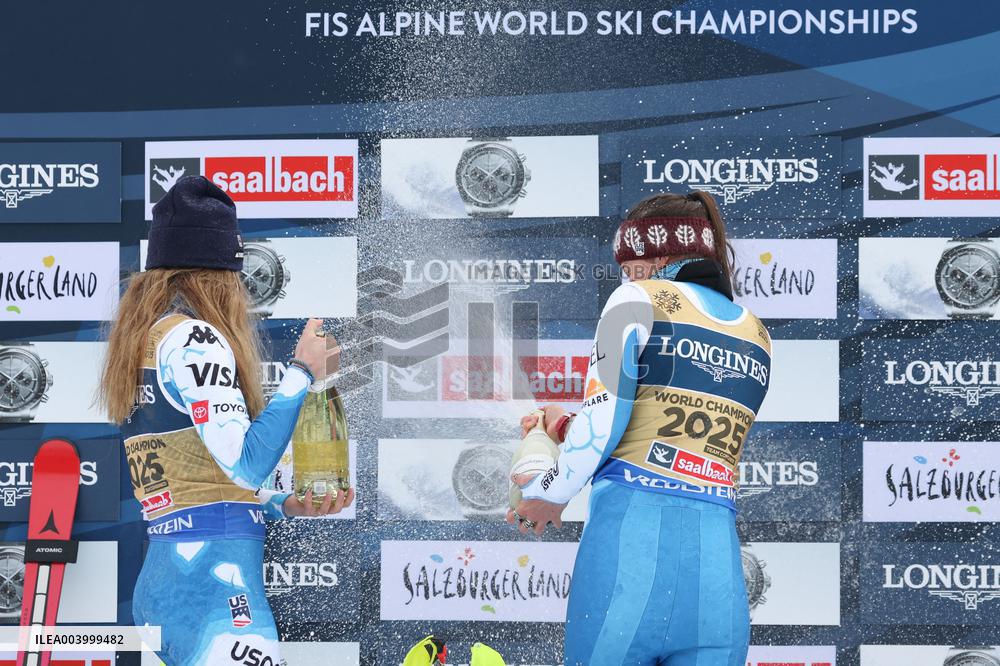 SPORT INVERNALI - Sci Alpino - FIS Alpine World Ski Championships - Women's Team Combination