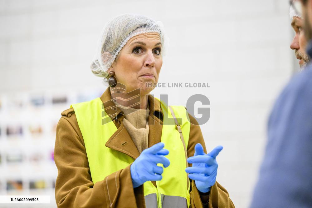 Queen Maxima On A Working Visit - Diemen