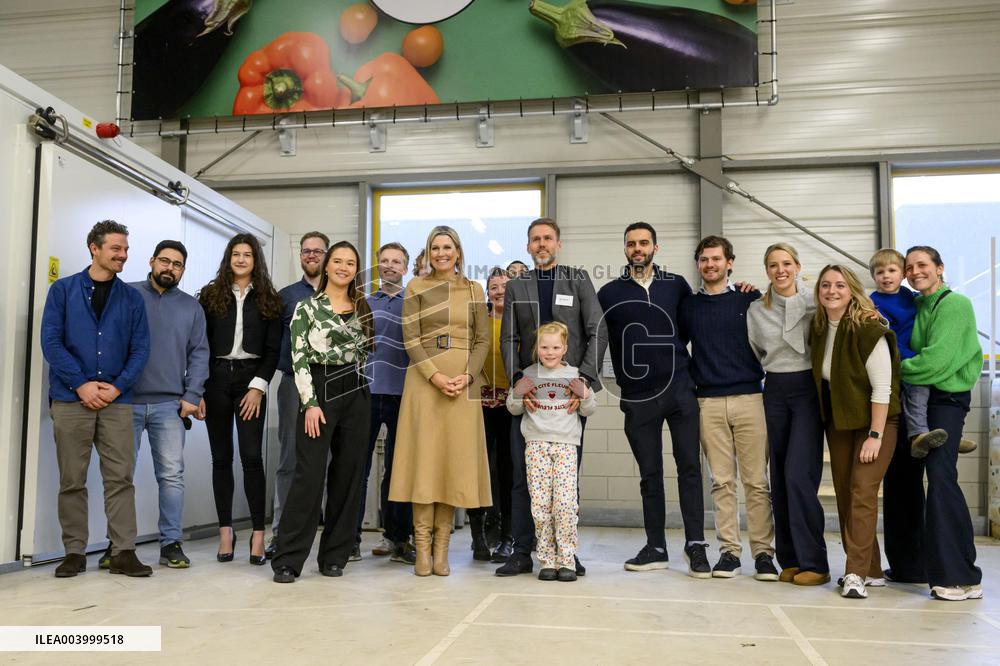Queen Maxima On A Working Visit - Diemen