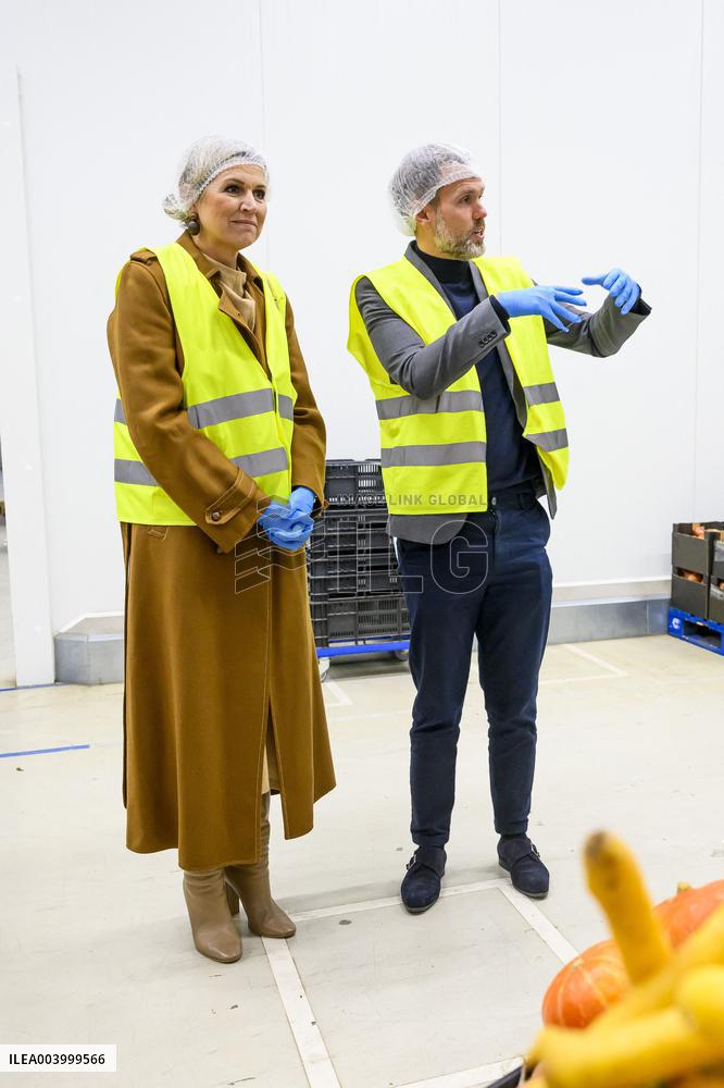 Queen Maxima On A Working Visit - Diemen