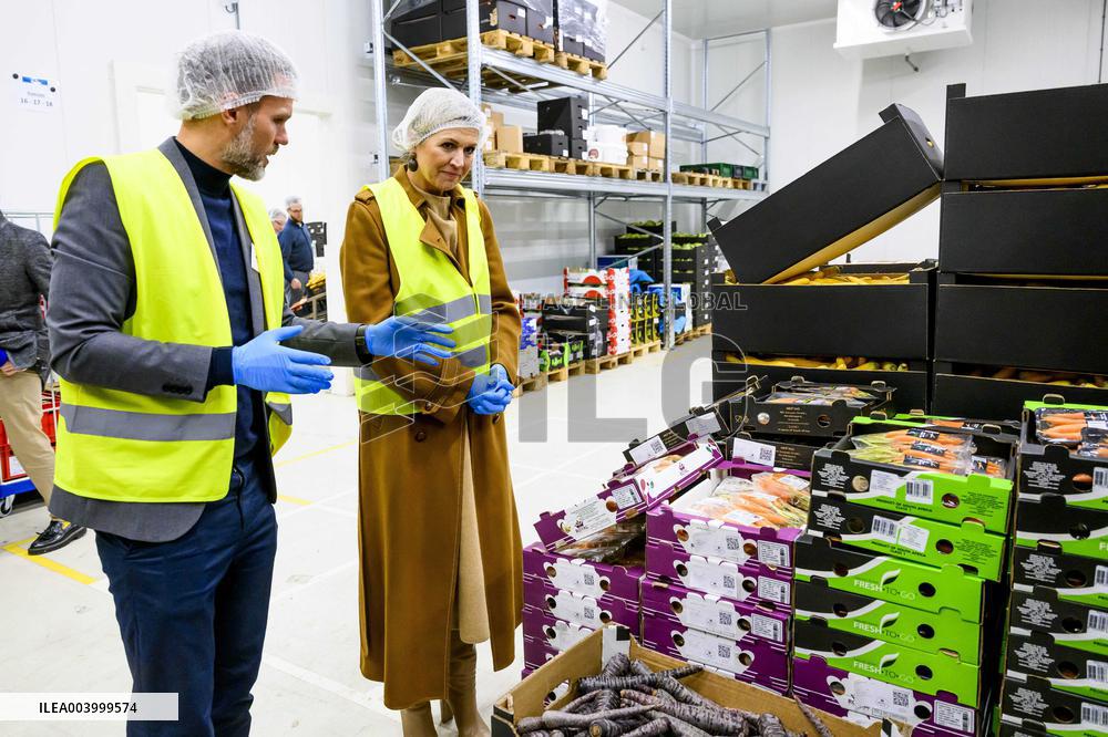 Queen Maxima On A Working Visit - Diemen