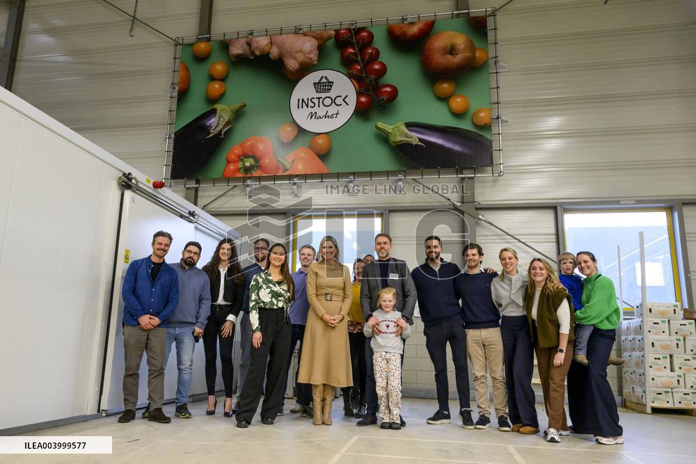 Queen Maxima On A Working Visit - Diemen