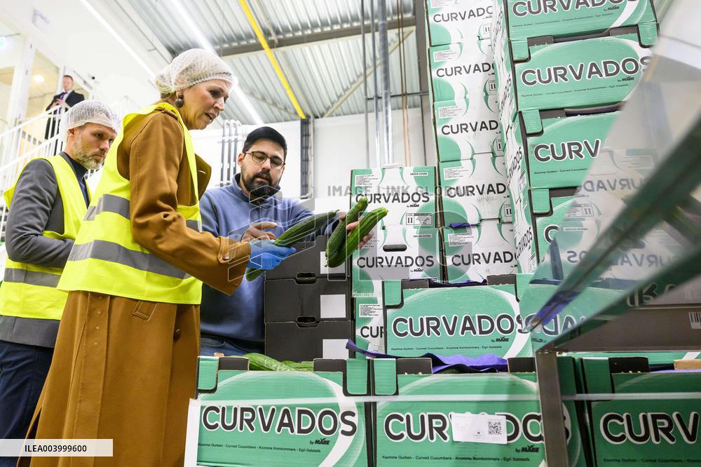 Queen Maxima On A Working Visit - Diemen