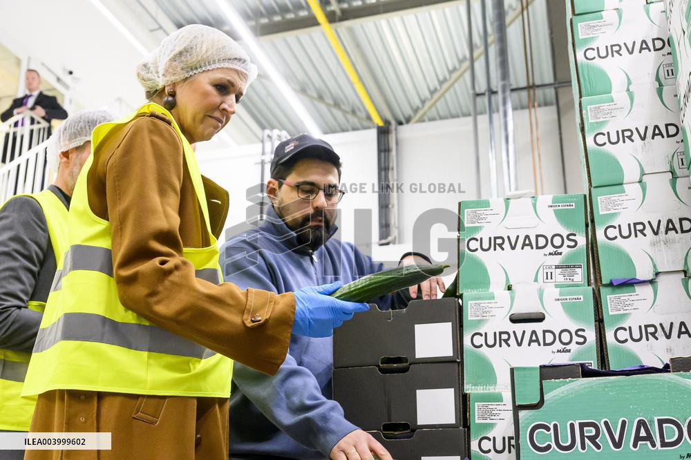 Queen Maxima On A Working Visit - Diemen