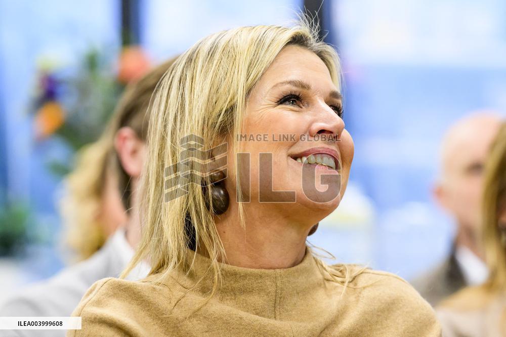 Queen Maxima On A Working Visit - Diemen
