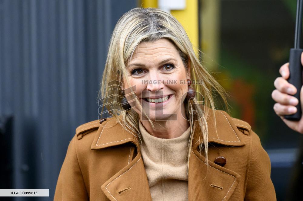 Queen Maxima On A Working Visit - Diemen