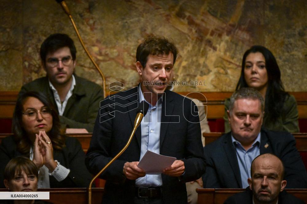Questions to the government at the National Assembly in Paris FA