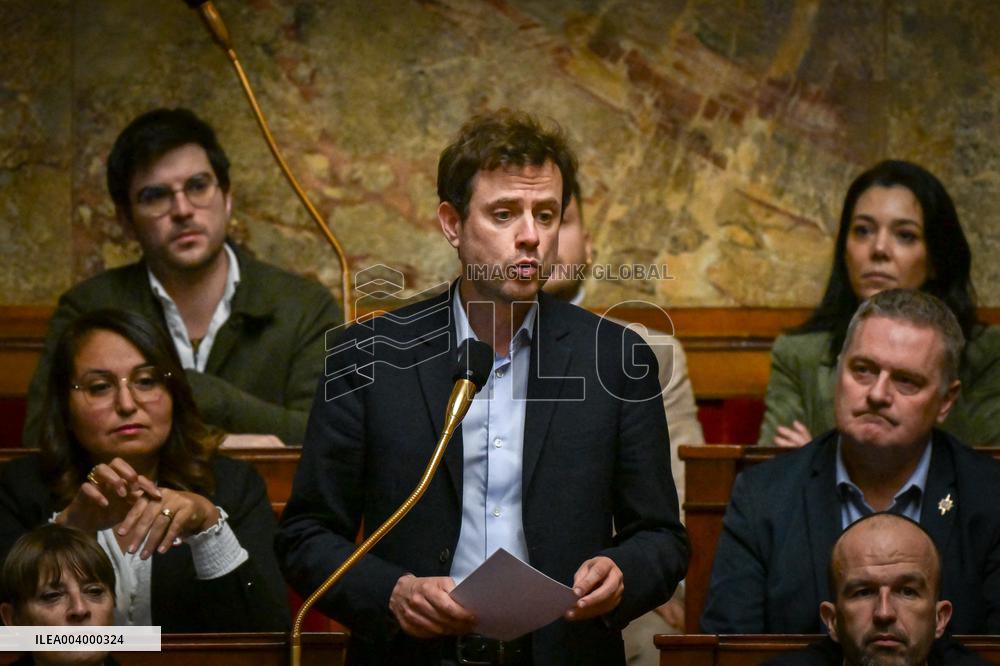 Questions to the government at the National Assembly in Paris FA