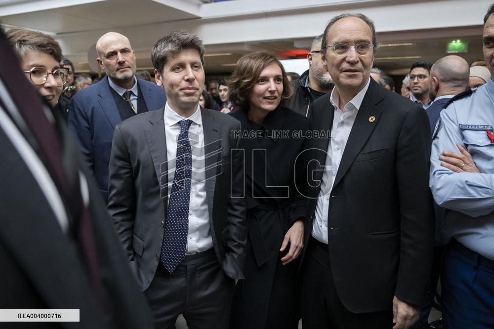 Macron at Business Day - Summit For Action On AI - Paris