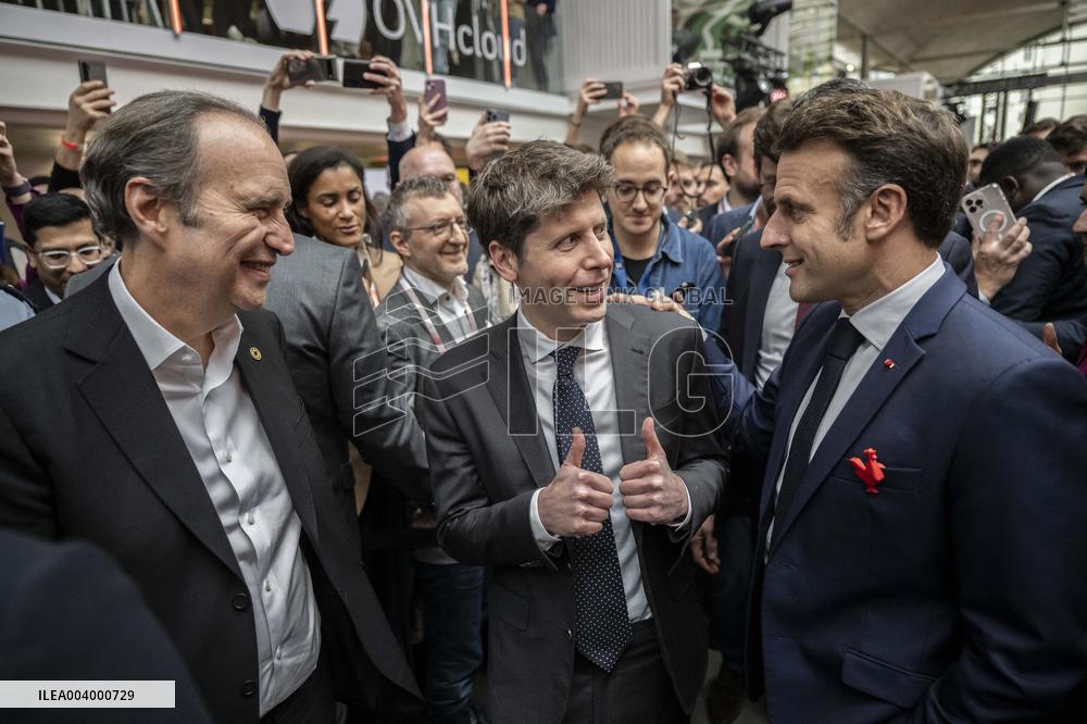 Macron at Business Day - Summit For Action On AI - Paris