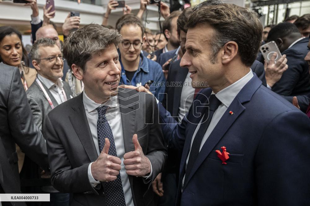 Macron at Business Day - Summit For Action On AI - Paris