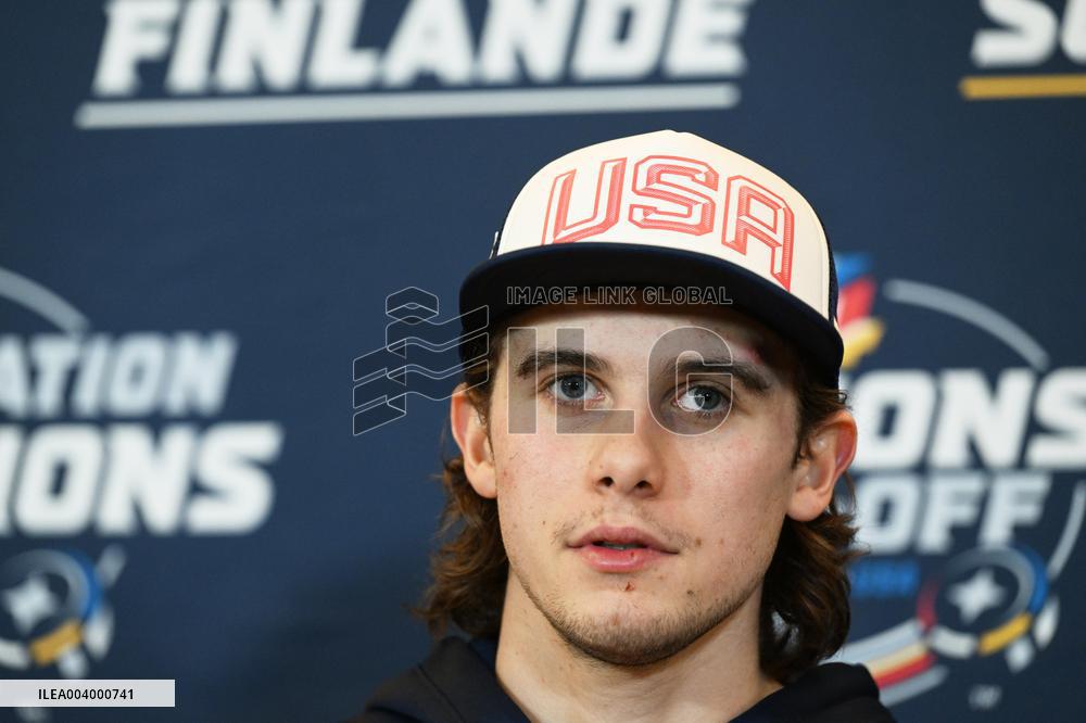 2025 4 Nations Face-Off - USA press conference