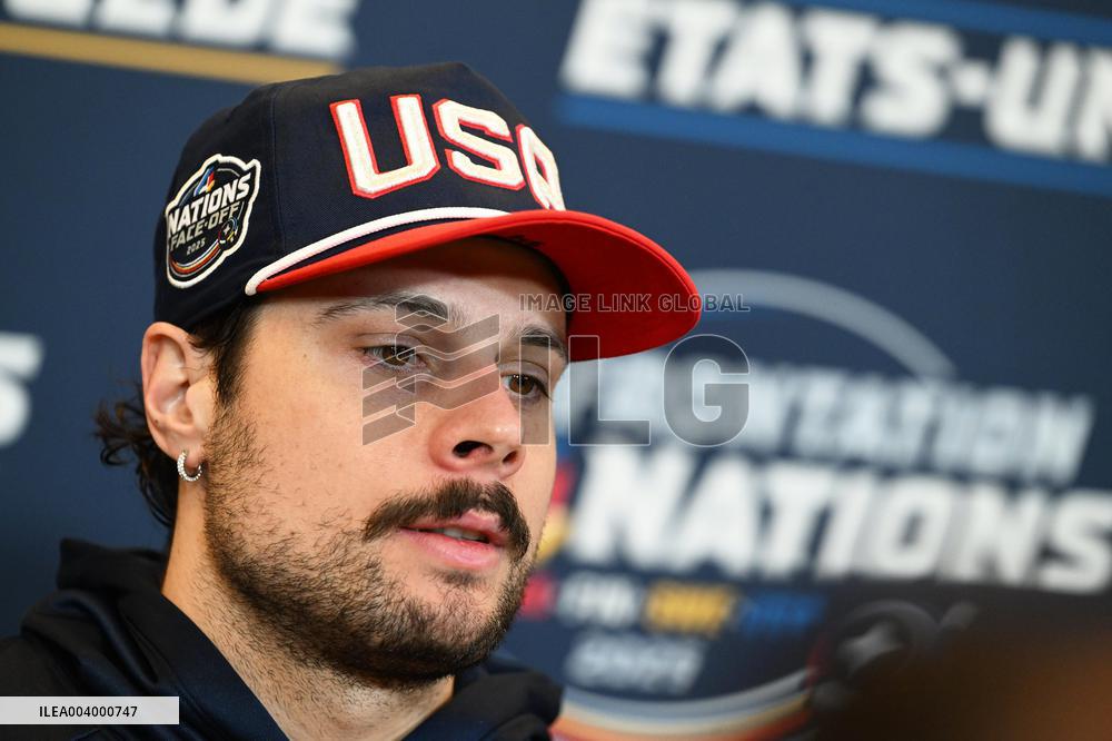 2025 4 Nations Face-Off - USA press conference
