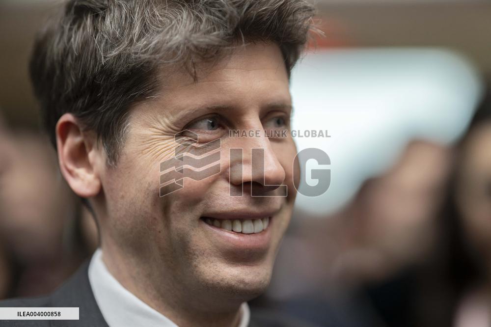 Sam Altman, CEO of OpenAI at Business Day - Summit For Action On AI - Paris