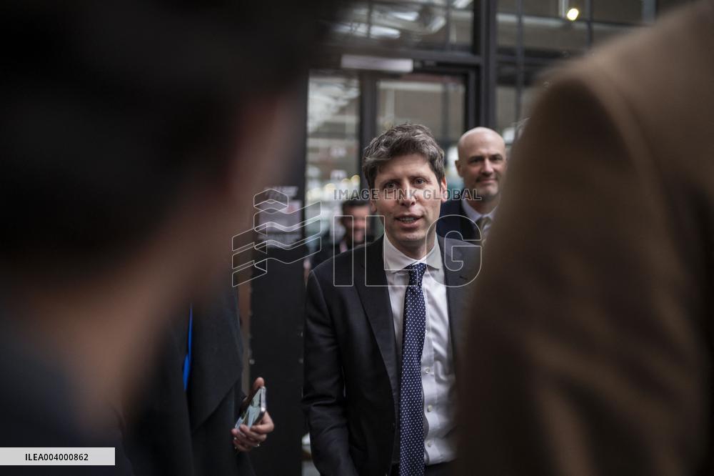 Sam Altman, CEO of OpenAI at Business Day - Summit For Action On AI - Paris