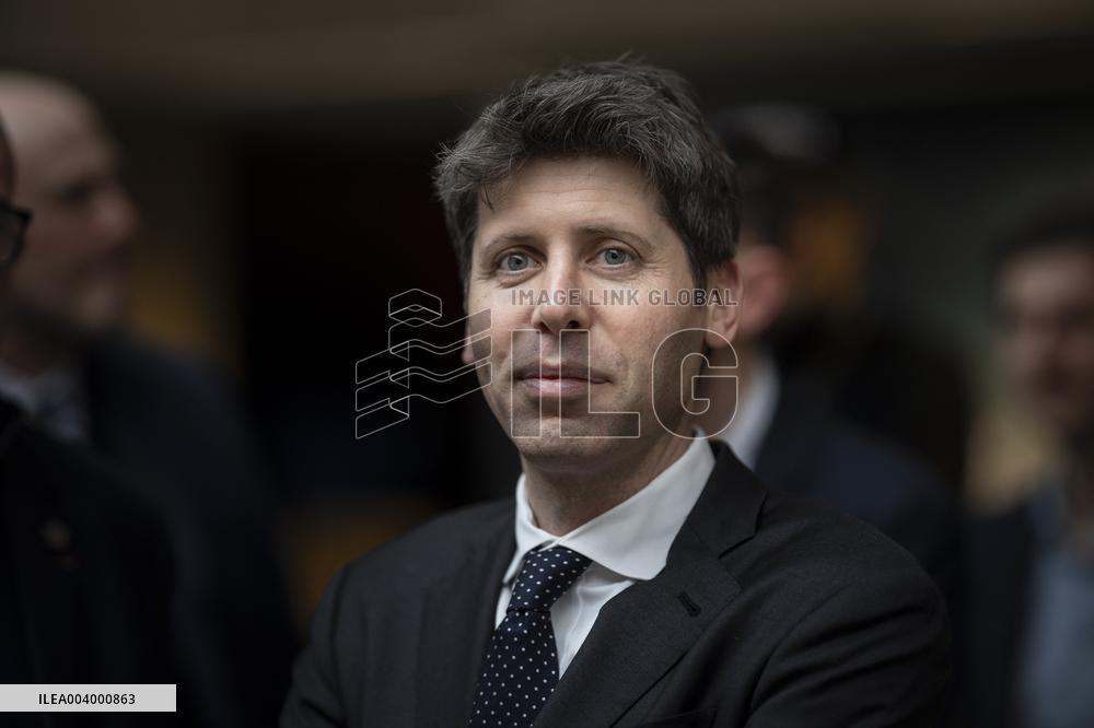 Sam Altman, CEO of OpenAI at Business Day - Summit For Action On AI - Paris