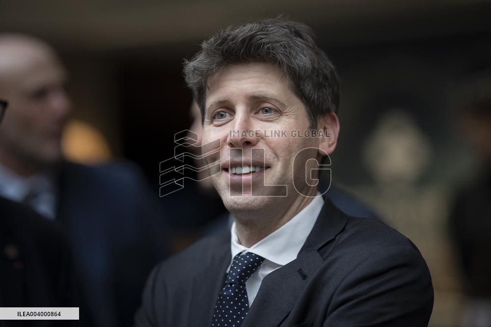 Sam Altman, CEO of OpenAI at Business Day - Summit For Action On AI - Paris