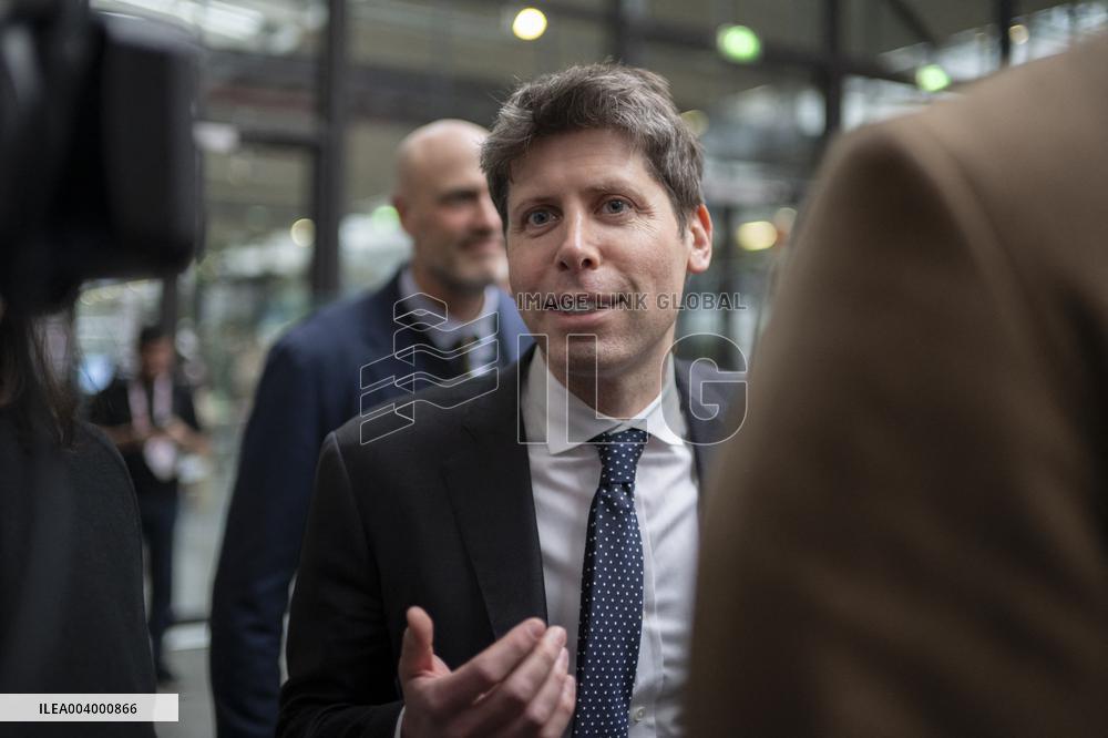 Sam Altman, CEO of OpenAI at Business Day - Summit For Action On AI - Paris