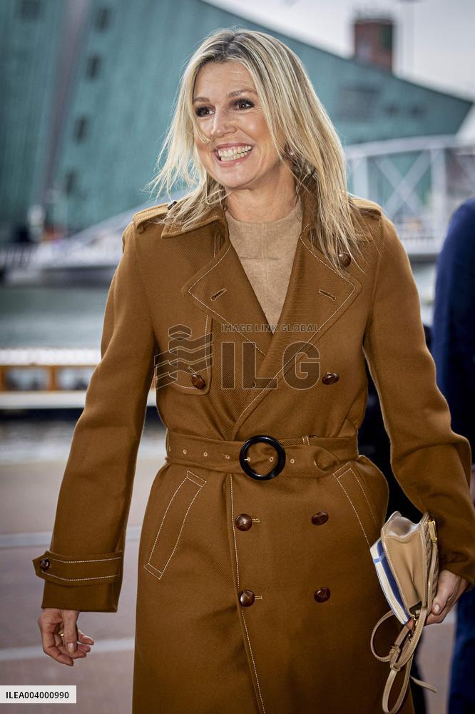 Queen Maxima at the MIND Us event Clicks and Issues: Young and Online - Amsterdam