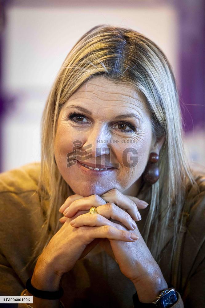 Queen Maxima at the MIND Us event Clicks and Issues: Young and Online - Amsterdam