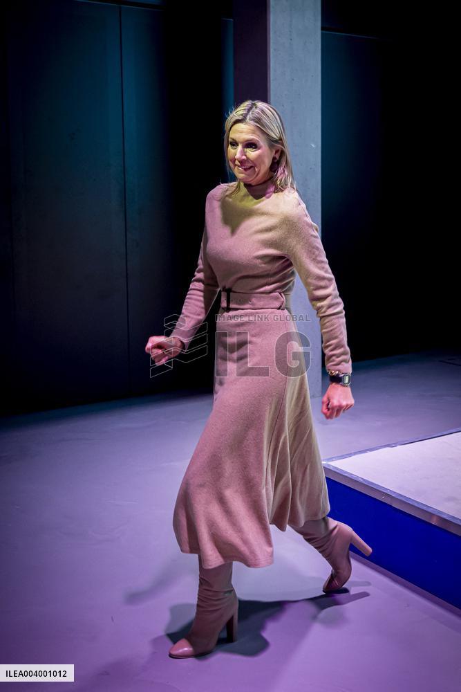 Queen Maxima at the MIND Us event Clicks and Issues: Young and Online - Amsterdam