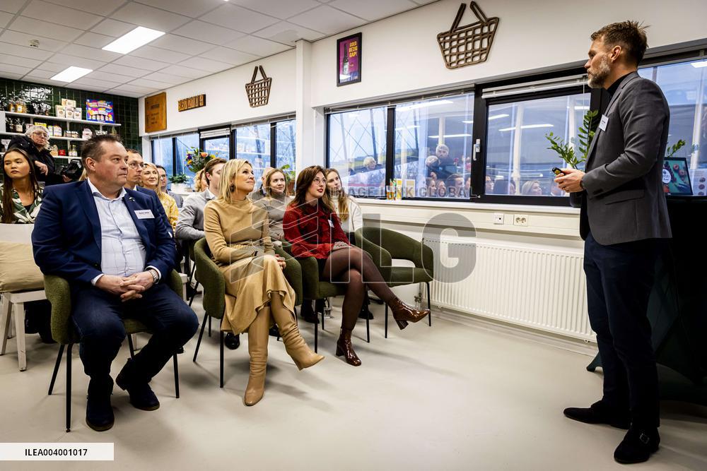 Queen Maxima On A Working Visit - Diemen