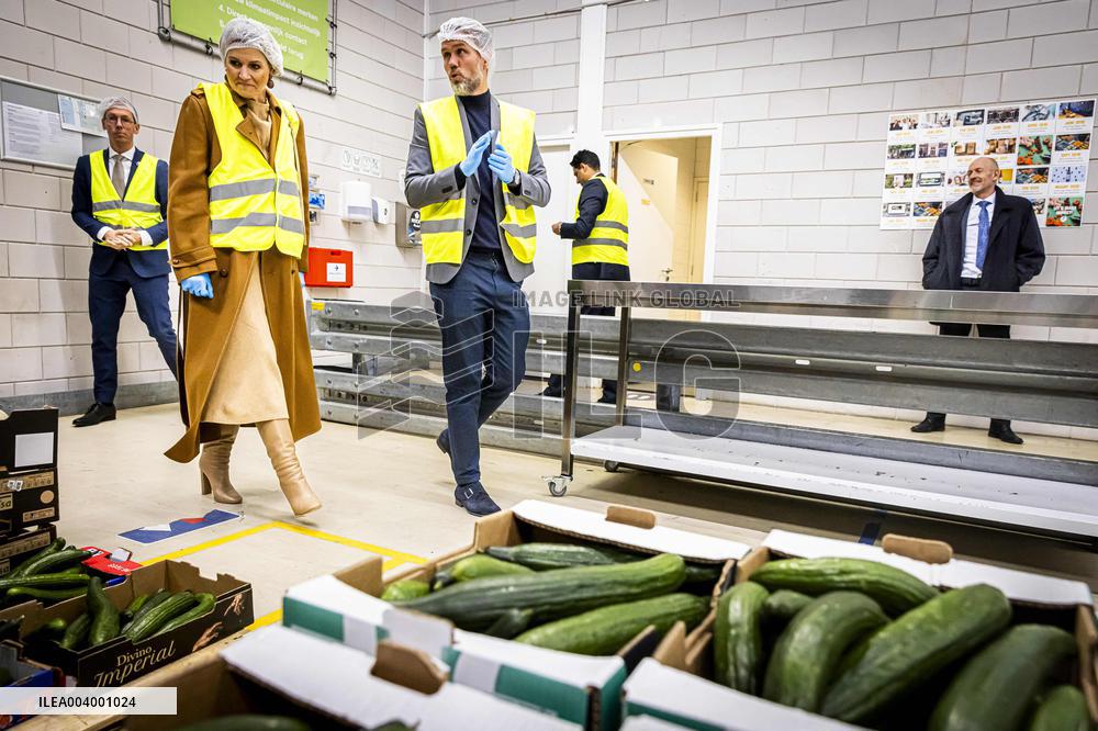 Queen Maxima On A Working Visit - Diemen
